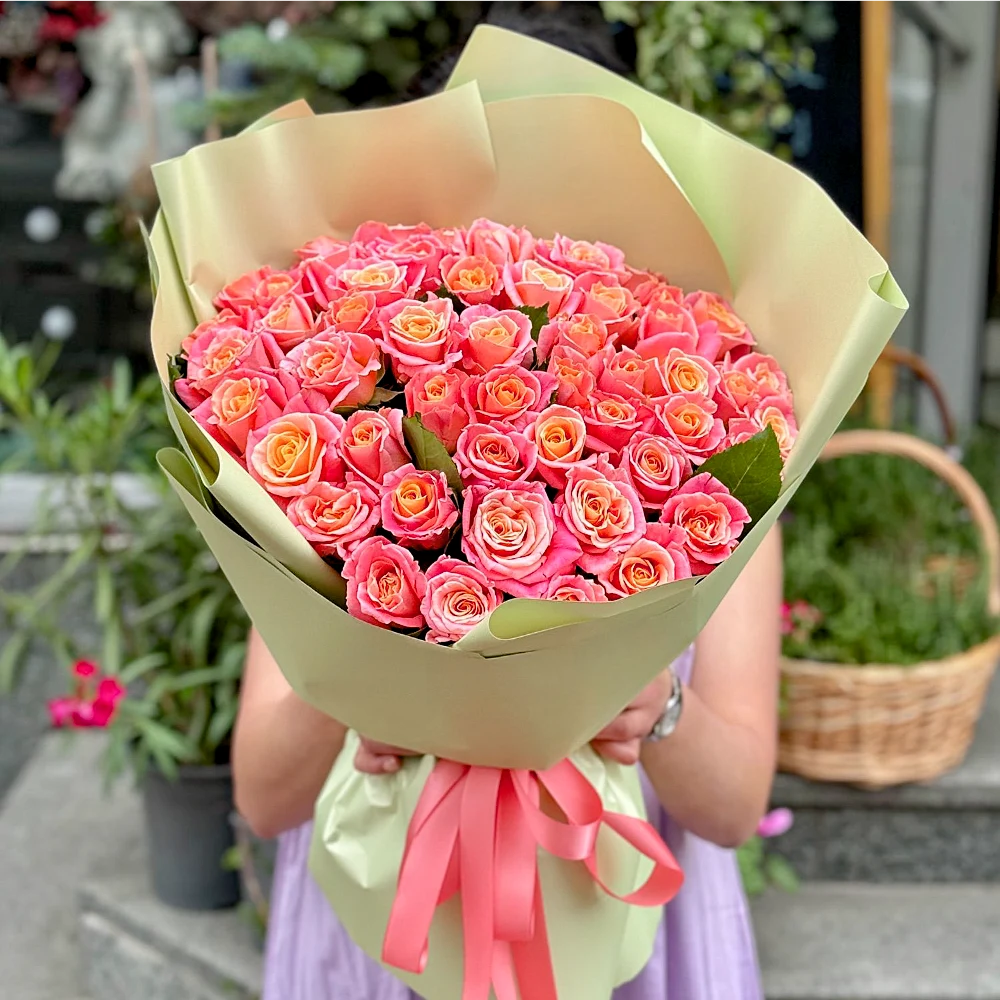 51 коралловая роза